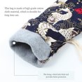 thumbnail image 2 of MasteelfCA Exquisite Cotton Cloth Made Flute Storage Bag Creative Storage Container, 2 of 7