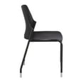 thumbnail image 6 of Next Stack Chairs(4) in Black - 19.75"L x 19.75"W x 33"H, 6 of 6