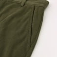 thumbnail image 6 of BiZtdJrK Mens Trendy Dress Pants Corduroy Solid Flare Pants Loose Street Casual Pants with Pockets on sale prime Army Green XXXL, 6 of 7