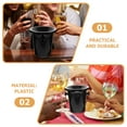 thumbnail image 5 of Monyance Wine Dump Buckets Portable Beer/Wine Tasting Spittoon Bucket & Cooler(8.27X7.87X7.87Inches), 5 of 11