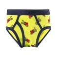 thumbnail image 6 of Gunia Toddler Boy Underwear Size 2-3 Years 5-Pack Teen Teen Little Sharks Briefs Cars Airplane Undies Cosy Skin-Friendly Kids Underpants, 6 of 9