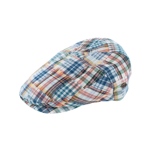 Epoch Hats Company Patchwork Plaid Cotton Ivy Cap (Men)