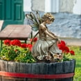 thumbnail image 5 of SPOORYYO Bohemian Garden Stake Decorative Fairies And Hummingbirds Outdoor Garden Pile Art, 5 of 5