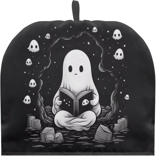 ZUXONGSY Cute Ghost Tea Cozy for Teapot Black Tea Cozies Covers Tea Cosy for Teapot Kitchen Accessory Kettle Kitchen Dust Cover Home Decorative