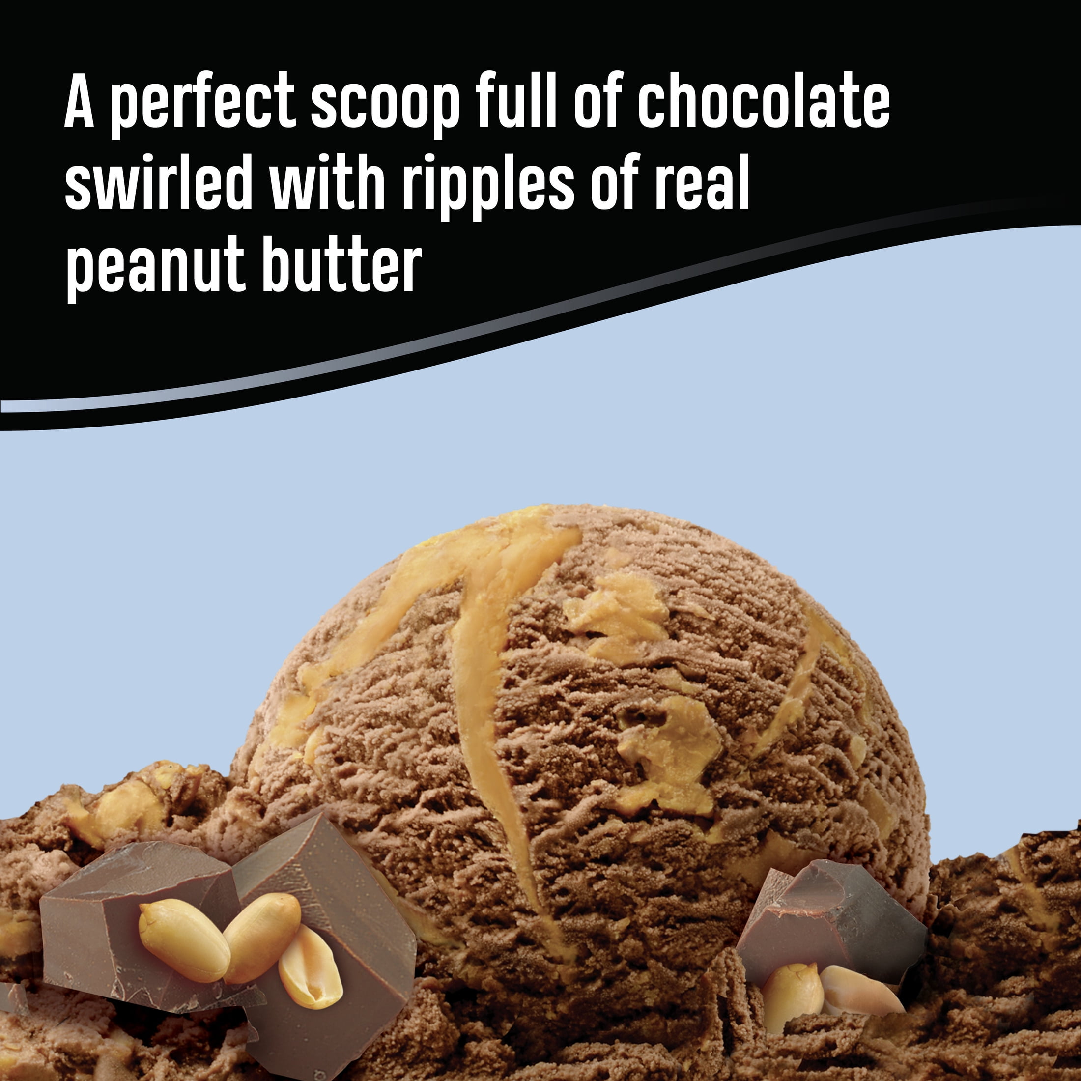 Breyers CarbSmart Chocolate Peanut Butter Ice Cream Frozen Desserts, 1.5 Qt