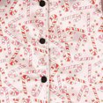 thumbnail image 6 of TOWED22 Kids Christmas Pajamas Girls Button Down Shirt & Pants Cute Toddler Xmas Pajama Set Sleepwear,2-3 Y, 6 of 7