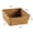 Orange 18X18X7CM, variant on Rustic Handwoven Seagrass Organizer Baskets, Multi Sizes Wicker Storage Bins for Makeup, Socks, Pantry & Dresser Drawers