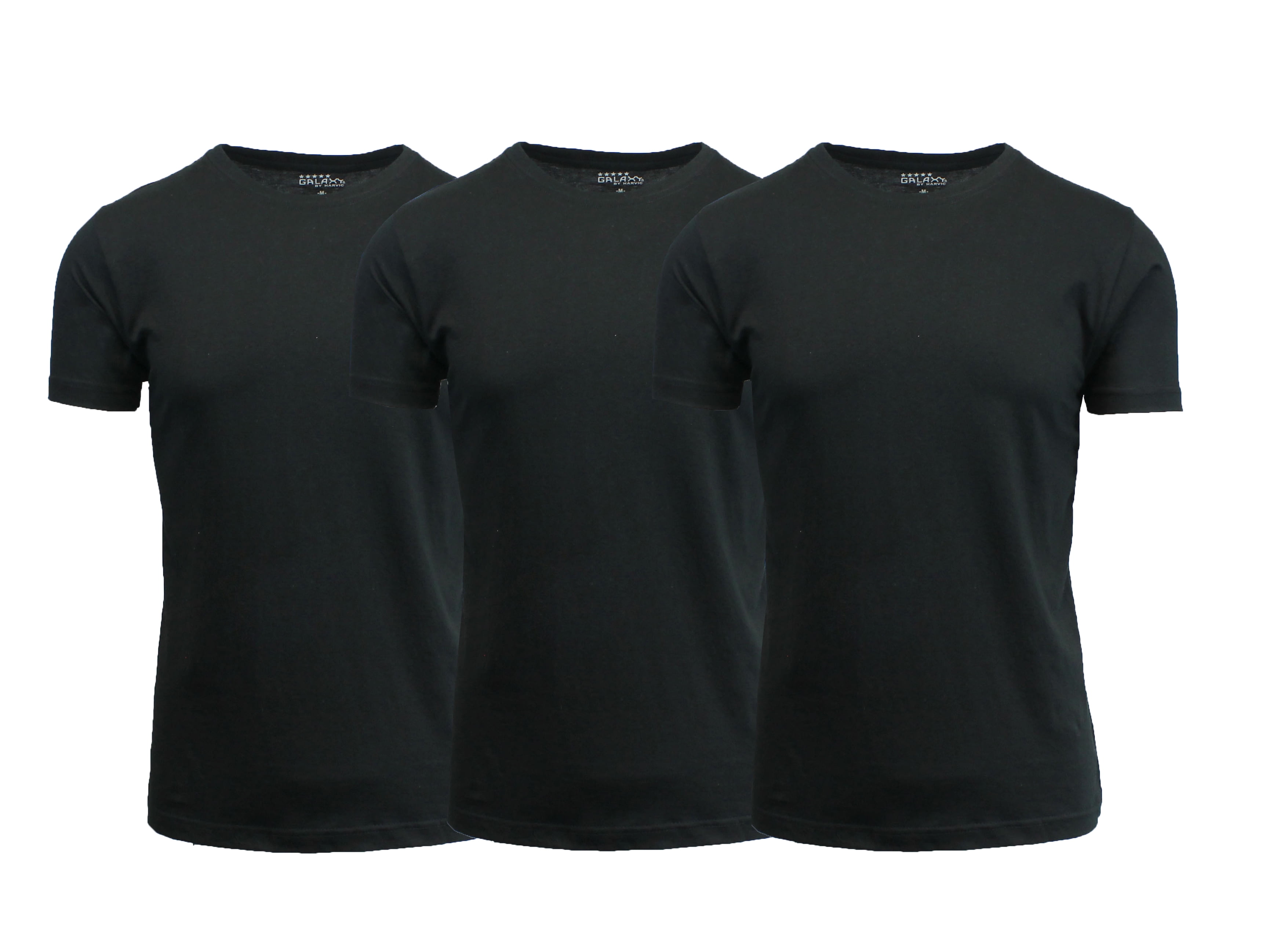 Men's Crew Neck Cotton Undershirt (3 Pack)