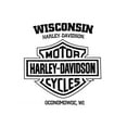 thumbnail image 2 of Harley-Davidson Men's Driven B&S Long Sleeve Crew-Neck Cotton Shirt- White (4XL), Harley Davidson, 2 of 2