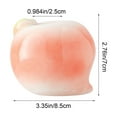thumbnail image 2 of RKSTN Ceramic Candlestick Personalized Colorful Peach Ornament Practical Ceramic Candlestick Home Table Romantic Candlelight Dinner Decoration, 2 of 5