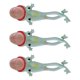 thumbnail image 2 of Cucharas colgantes de dibujos animados Gloria para helado diseño de rana 15,5 cm, 2 of 9