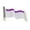 White, variant on 90°Angle PCIe4.0 x16 Risers Cable for Seamlessly Graphics Card Integration
