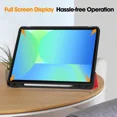 thumbnail image 4 of Case for Samsung Galaxy Tab S10 Lite / S10 FE / S9 FE 10.9 Inch, Slim Smart Cover Lightweight Hard Shell Protective Cover with Multi-Angle Stand, Universal Stylus Pen, 4 of 7