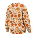 thumbnail image 5 of HELLHERO Flower Butterfly Print Women Sweater Long Sleeve, Casual Oversized Crewneck Pullover Sweatshirt Fall Fashion 2025 Size M, 5 of 7