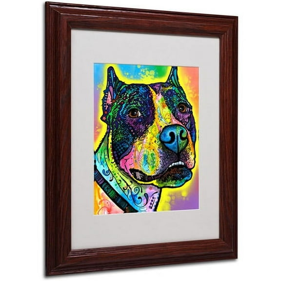 Trademark Fine Art "Justice" Canvas Art by Dean Russo, Wood Frame