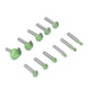 thumbnail image 2 of 11Pcs Round Nose Router Bit Kit Cemented Carbide 8 mm Shank Cove Box Kit for Doors Cabinets Shelves, 2 of 5