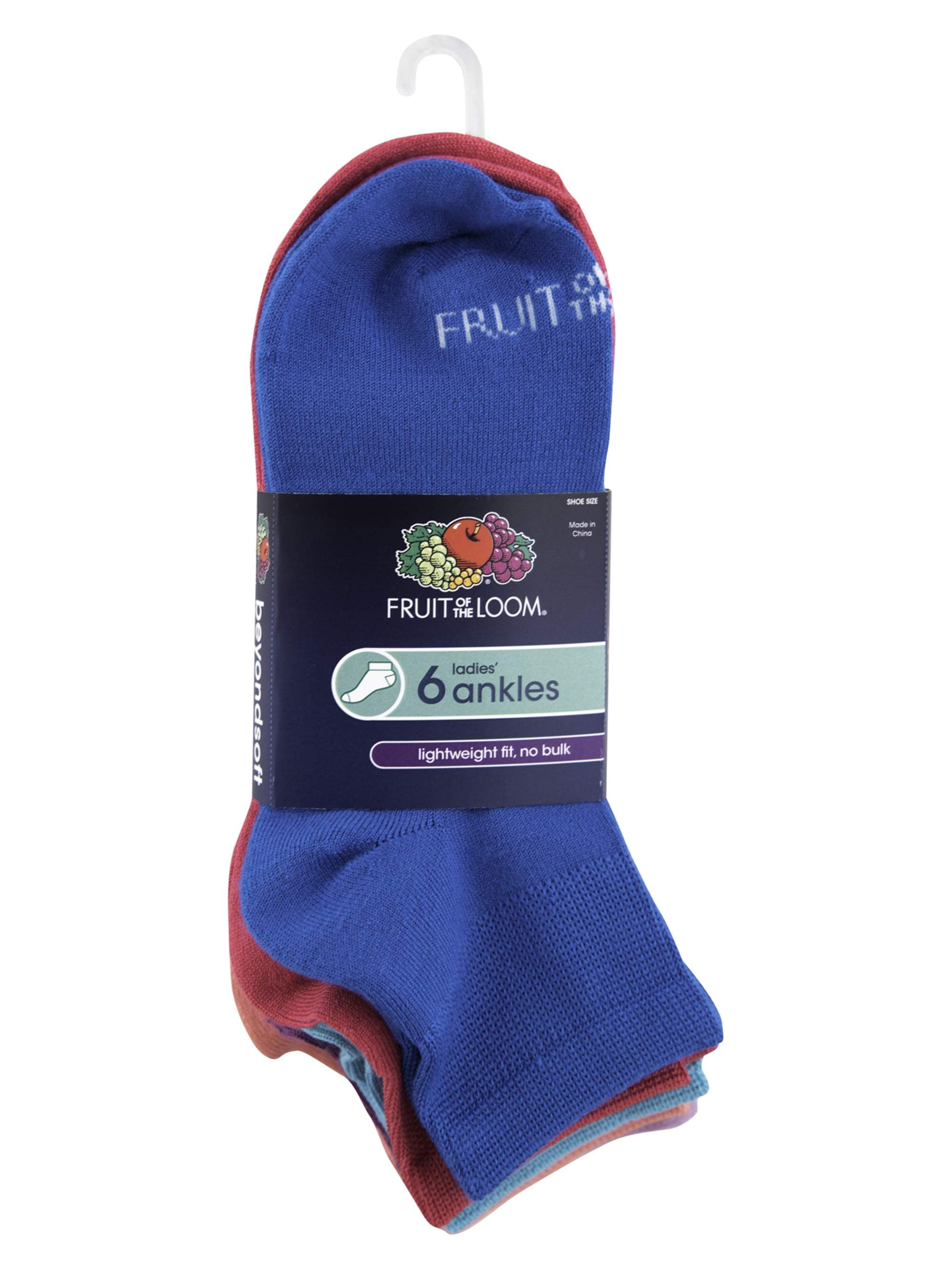 Women's Beyond Soft Ankle Socks 6 Pack