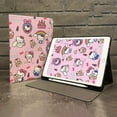thumbnail image 1 of Kawaii Sanrio HelloKitty Kuromi Ipad Protective Case Cartoon with Pen Slot Book Style All Inclusive Anti Fall Protective Case, 1 of 7