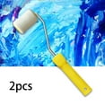 thumbnail image 3 of GUOOL 2 Pieces Mini Paint Roller Mini Roller Cover Refills for Wall DIY Stenciling 5cmx26cm, 3 of 6