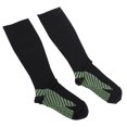 thumbnail image 3 of 1 par de calcetines deportivos de compresión para aliviar la fatiga y promover la circulación, calcetines transpirables de tubo para pantorrilla para hombres y mujeres al aire libre L, 3 of 5