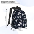 thumbnail image 4 of Fotbe Lilies Flowers Lightweight Casual Laptop Backpack for Men and Women, Daily use Waterproof backpack, Backpack for College, 4 of 8