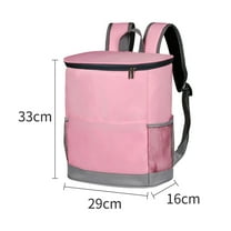 Insulated Cooler Backpack - Leakproof 30 Cans Waterproof Soft Cooler Bag For Beach, Camping & Travel, Lightweight Lunch Bag With 12H Hot/Cold Retention For Men & Women- pink