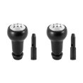 thumbnail image 3 of Destyer ABS High-end Texture Gear Knob For Fashionable And Modern Look Good Hand Feeling Easy Installation with Adapter Height 9.8cm 2Set, 3 of 6