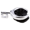 thumbnail image 3 of Chrome Motorcycle Cup Holder, Handlebar Bottle Cage Basket for , , Wheelchair, , Fits 1 inch Rails, 3 of 10