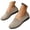 A-Beige103, variant on Womens Knit Slip On Shoes Breathable Hollow Flyknit Non Slip Thick Lug Sole Daily Sleek Elegant Casual Footwear