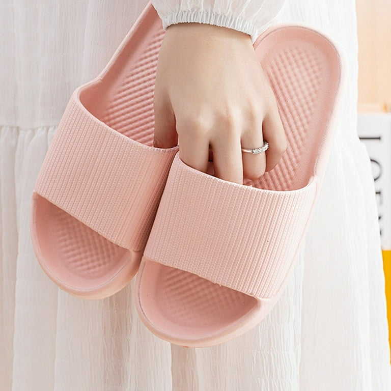 DTBPRQ Pillow House Slippers for Women and Men Quick Drying