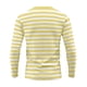 thumbnail image 4 of Ceisia Men's Spring Fall Casual Regular Fit Crew Neck Long Sleeve T-Shirt Multi-Color Striped Cotton-Like Jersey Stretch Fabric Yellow M Gifts, 4 of 6
