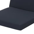 thumbnail image 3 of Noble House 19.25" x 21.75" Blue Rectangle Chair Outdoor Seating Cushion, 3 of 6