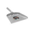 thumbnail image 1 of Behrens Portable Rectangular Galvanized Steel Corrugated Dustpan, Silver, 1 of 3