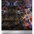 thumbnail image 2 of Soimoi Silk Fabric Tiger Panel Print Fabric by metre 42 Inch Wide, 2 of 3