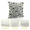 thumbnail image 4 of PHYHOO Vintage Flower Pillow Covers Black and Cream Floral Outdoor Decorative Pillows Black Small Floral Print Pillowcases Cushion Covers for Couch, 4 of 5