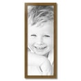 thumbnail image 2 of ArtToFrames 12x31 inch Muted Gold Glow Picture Frame, Gold MDF Poster Frame (4670), 2 of 8