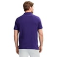 thumbnail image 2 of Camisa Polo IZOD Interlock de Manga Corta para Hombre en Morado, 2 of 7