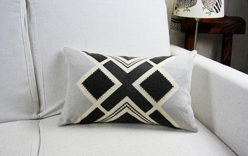 Aztec Geometric Abstract Cotton Linen Cushion Cover Throw Pillowcase Home Decor 