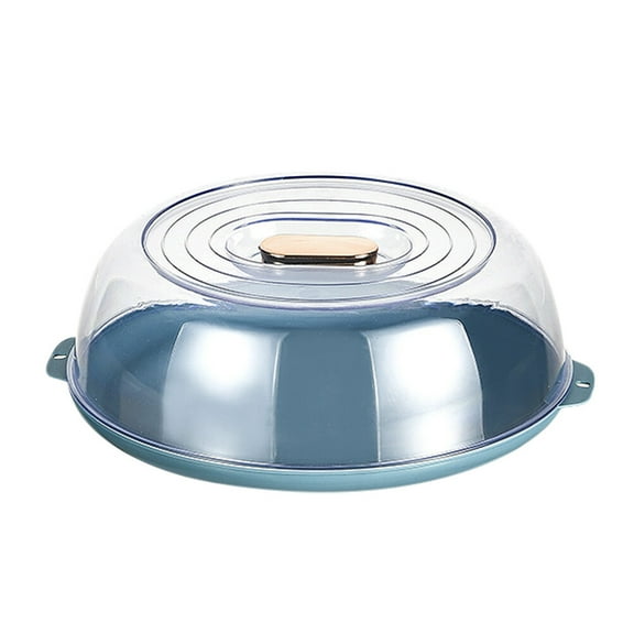 1pc Food Warmer Splatter Guard Cheese Dome Cover Microwave Food Cover Cake Display Lid Plate Screen