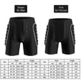 thumbnail image 5 of Women\'s Hip Butt Protection Padded Shorts Armor Hip Protection Shorts Pad for Snowboarding Skating, 5 of 5
