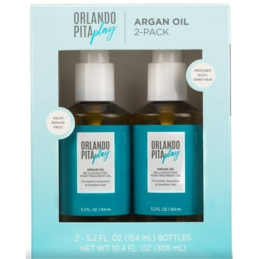 ORLANDO PITA Play Argan Oil 5.2 fl oz, 2-pack