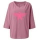 thumbnail image 4 of Ichuanyi liquidación de moda femenina de verano en v-neck 3/4 manga estampada de camiseta casual de camiseta ICHUANYI WER202308241775, 4 of 5