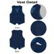 thumbnail image 5 of Conjunto de ropa DISAUR para niños, chalecos y pantalones azules para niños de 7 a 8 años, 5 of 7
