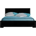 thumbnail image 4 of Camden Isle Trent Platform Bedroom Set | Paneled Headboard and Footboard | Queen, Walnut + 2 Nightstands, 4 of 11
