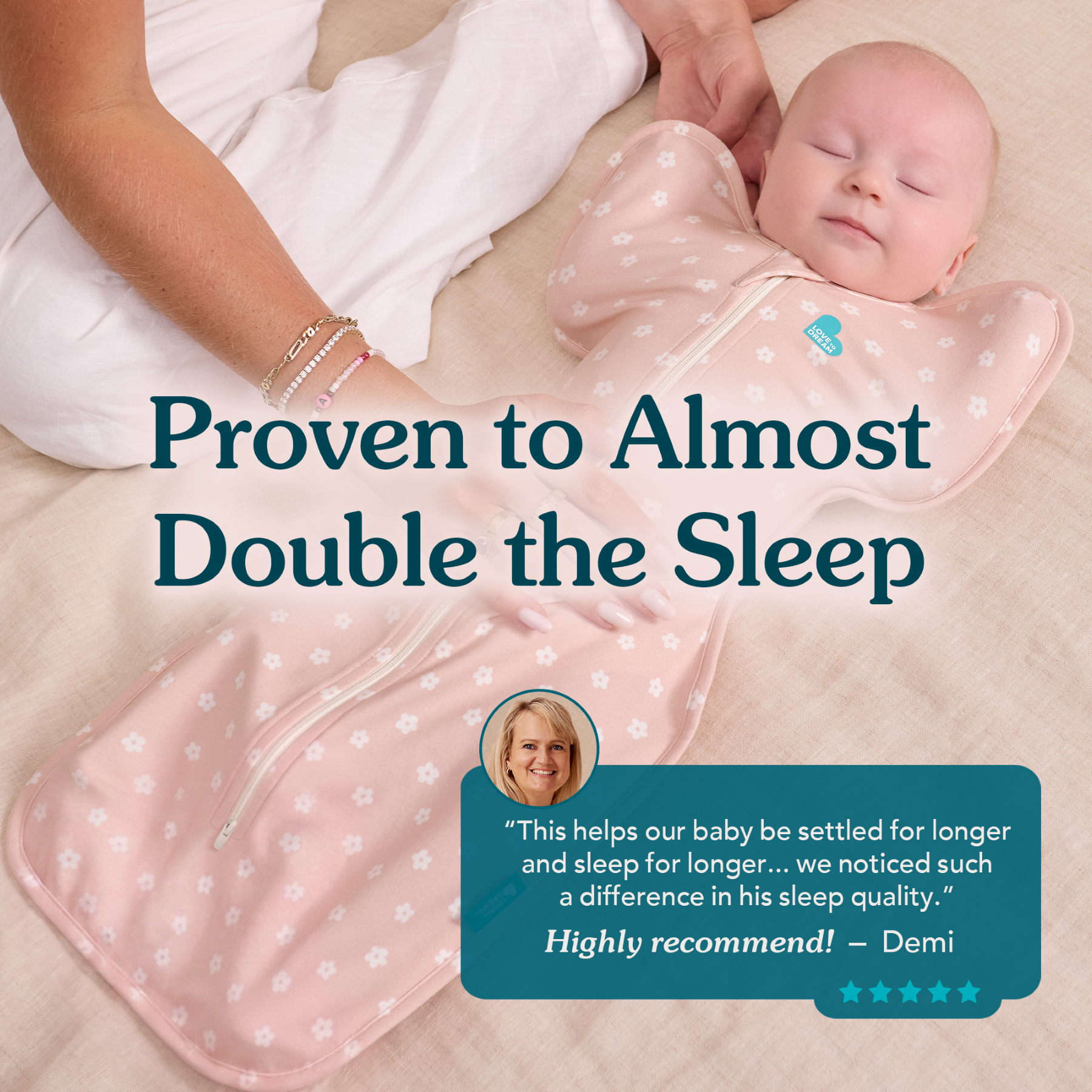 Love To Dream Swaddle Up Original Sleep Sack, Small photo 6