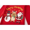thumbnail image 4 of Popshion Toddler Boy 100% Cotton Christmas Pajamas Christmas Snowman Pjs Size 6T, 4 of 7