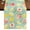 Blue, variant on Summer Fruit Burlap Cotton Table Runner 13x72 Inches Long, Spring Botanical Lemon Peach Farmhouse Table Runners, Outdoor Dining Tablecloths Decor for Baby Shower/Party/Wedding