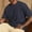Navy, variant on Men's Knit Short Sleeve T-Shirts Casual Crewneck Solid Color Summer Cable Knitted Stretch Pullover Tees Navy