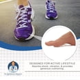 thumbnail image 4 of Dr. Frederick's Original Self-Adhesive Metatarsal and Arch Support Insole Gel Pads - 2 Pieces - Generous Ball of Foot Cushions for Arch Support, Plantar Fasciitis & More - Large - W8.5-11.5 | M7.5-11, 4 of 7