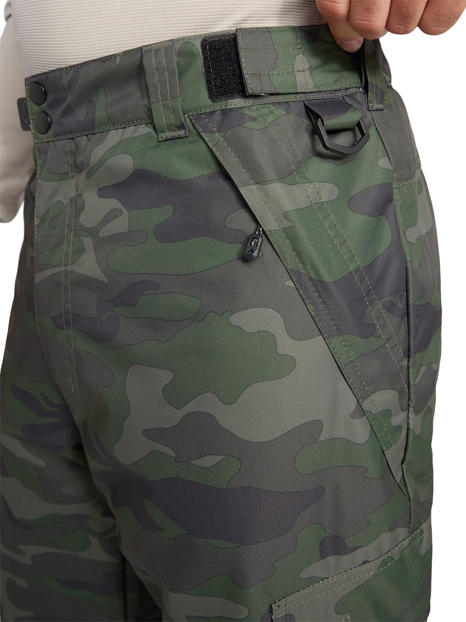 Ozark Trail Men's Cargo Pocket Ski Pants, Sizes S-3X